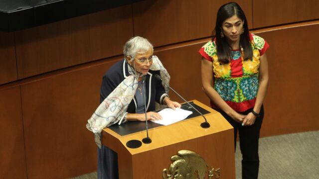 Olga Sánchez Cordero y Gabriela López