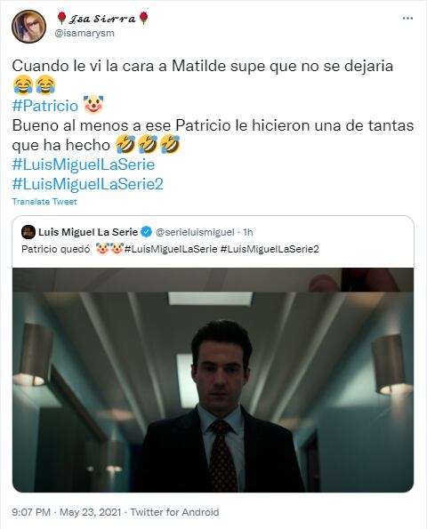 Meme 'Luis Miguel, la serie'.