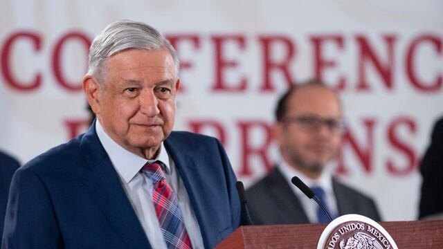 El presidente López Obrador