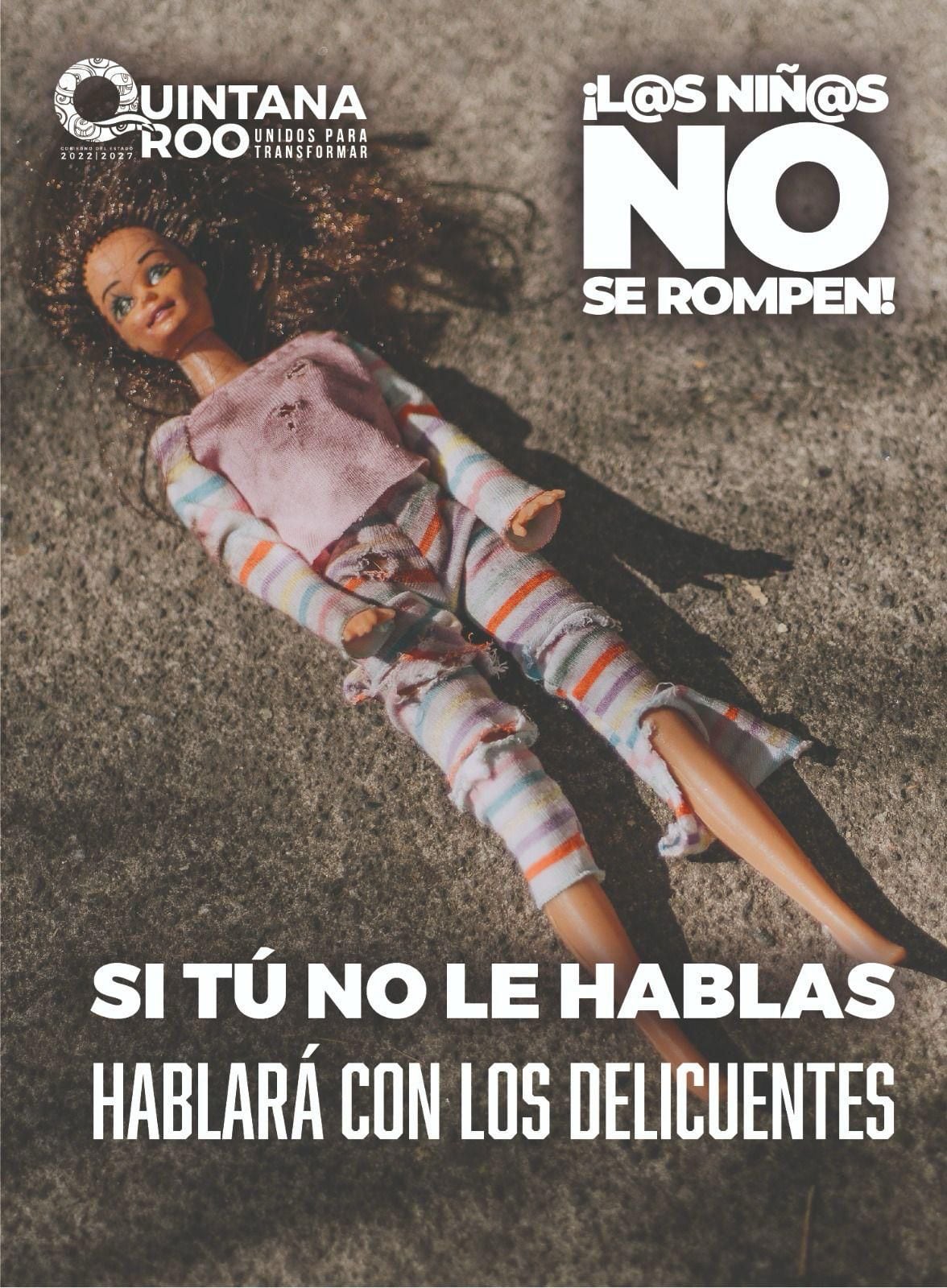 Mara Lezama presenta la campaña “Los niños no se rompen"