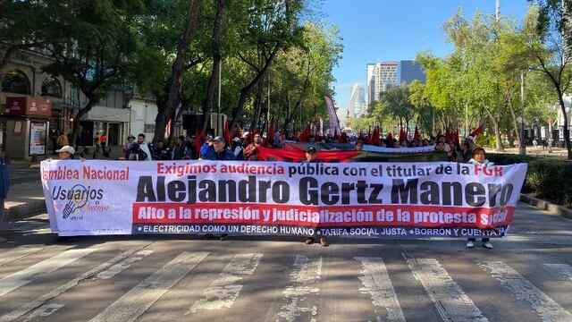 Bloqueo en Paseo de la Reforma hoy 13 de enero de 2025