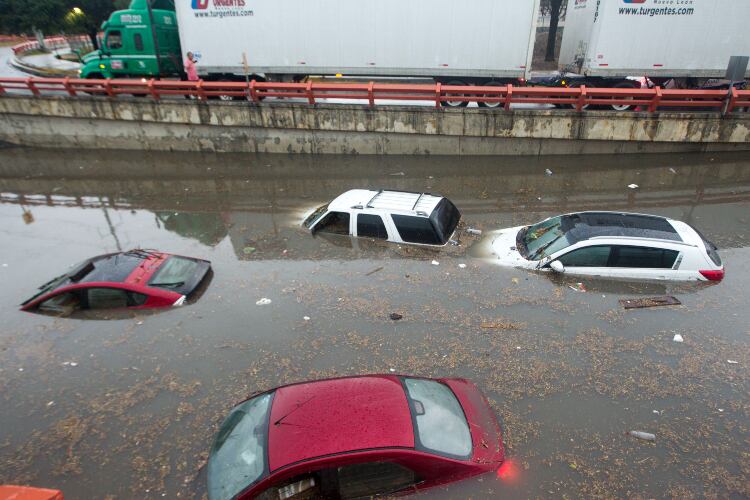 Monterrey ha sido azotado por lluvias recientemente