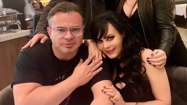 Maribel Guardia y Marco Chacón