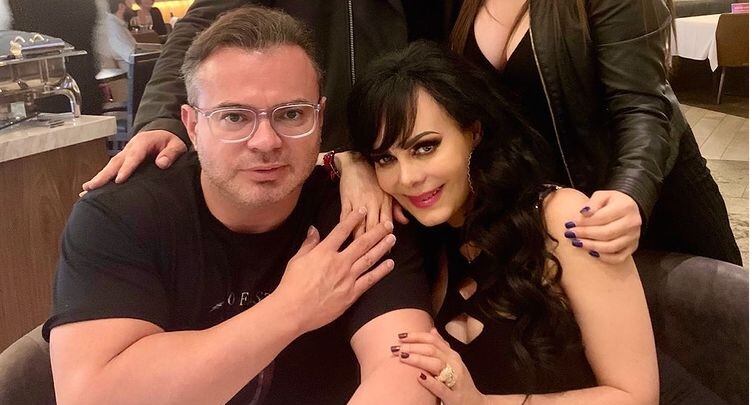 Maribel Guardia y Marco Chacón
