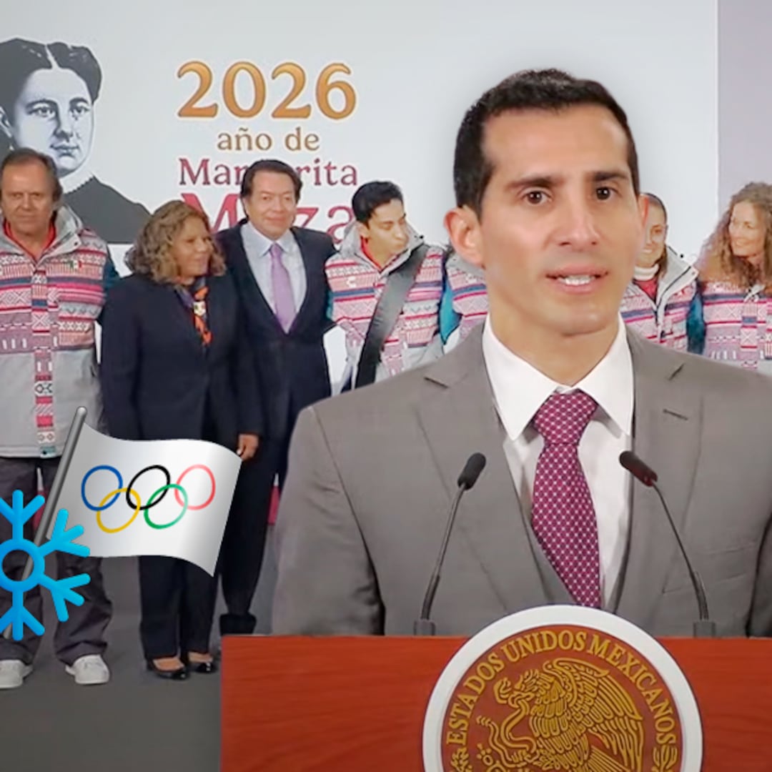 Rommel Pacheco presenta a la delegación mexicana para Milano Cortina 2026