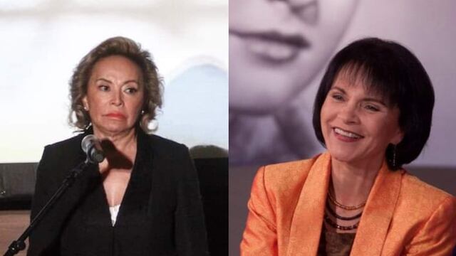 Elba Esther Gordillo y Pati Chapoy