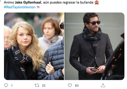 Teorías de los fans sobre que la canción 'All Too Well' de Taylor Swift es para Jake Gyllenhaal