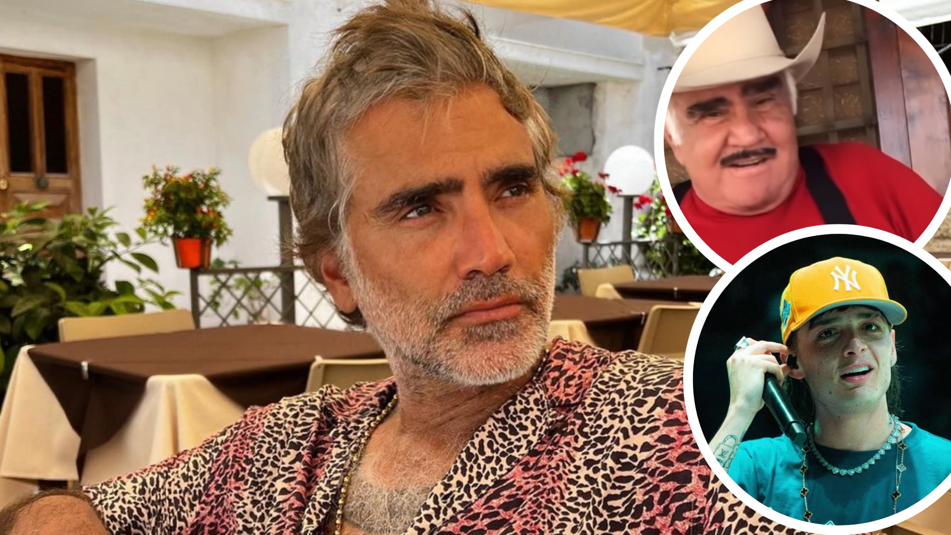 Alejandro Fernández pone a Vicente Fernández a bailar Peso Pluma y se lo acaban (VIDEO)