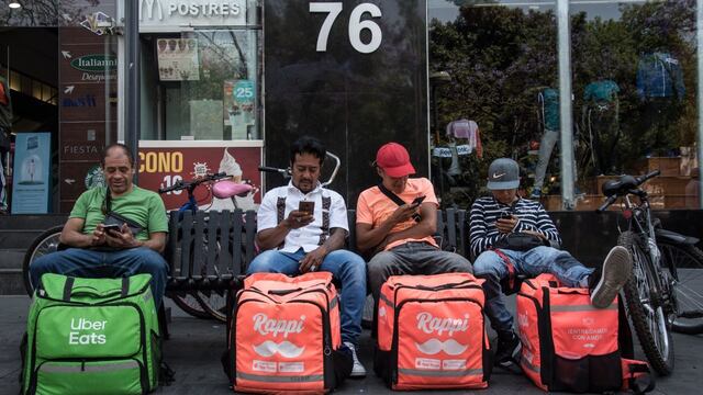 Empleo por aplicaciones de delivery CDMX