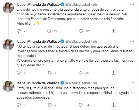 Tuit Isabel Miranda