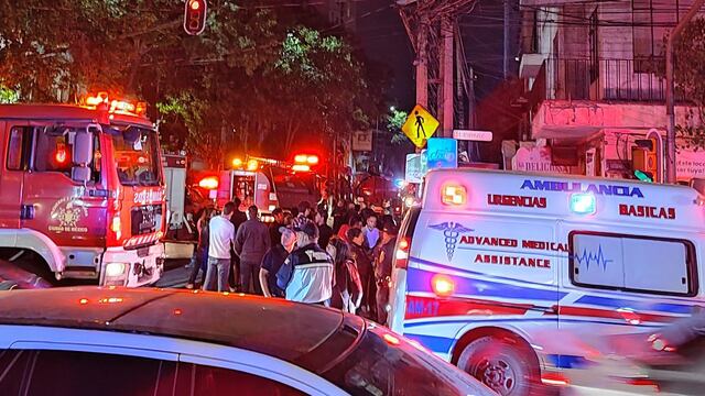 Incendio en Escaparate Bar