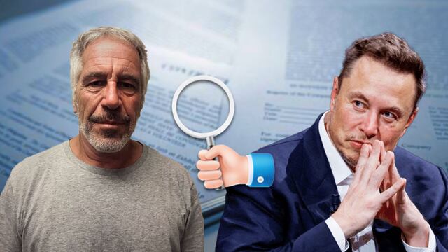 Jeffrey Epstein y Elon Musk