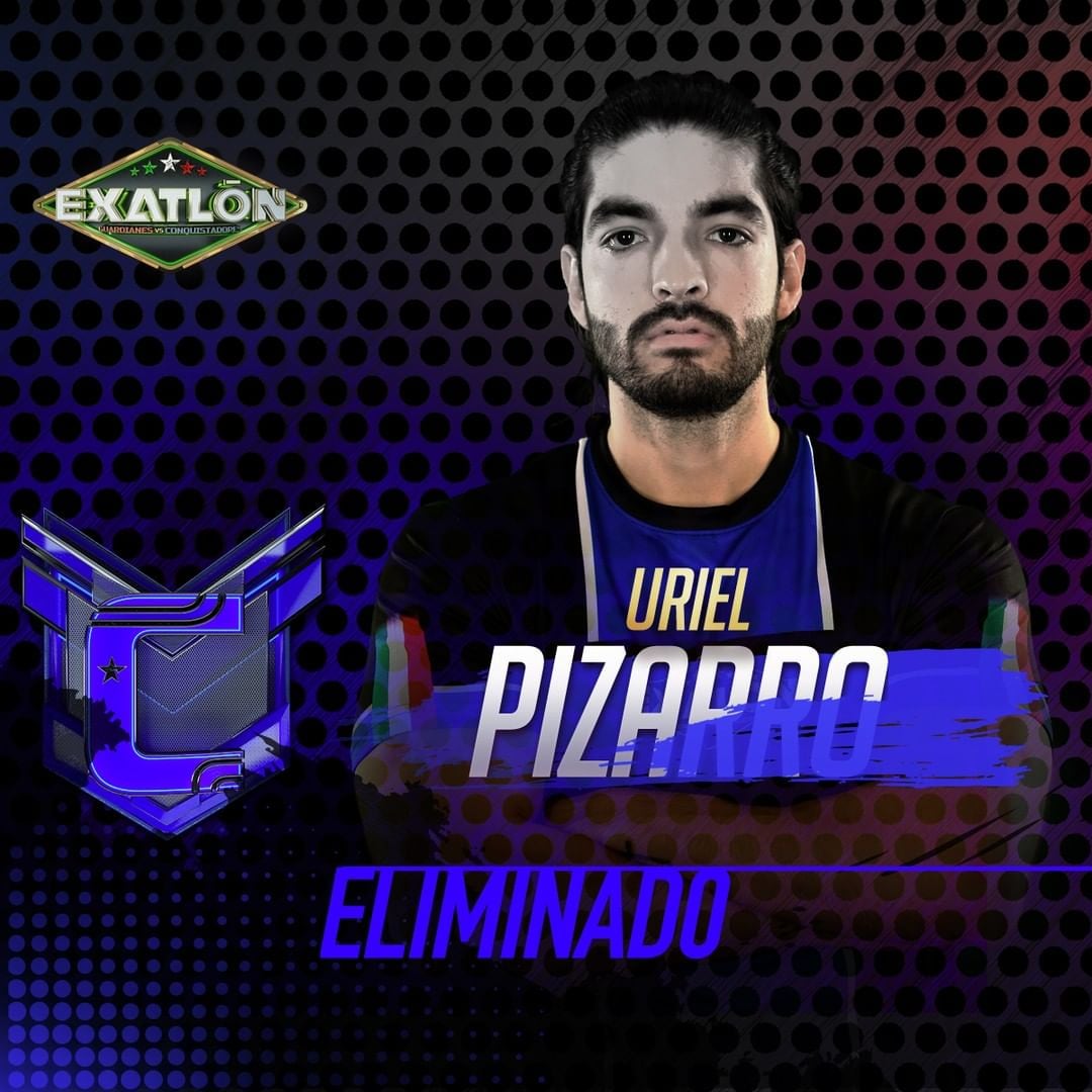 Uriel Pizarro, eliminado de Exatlón