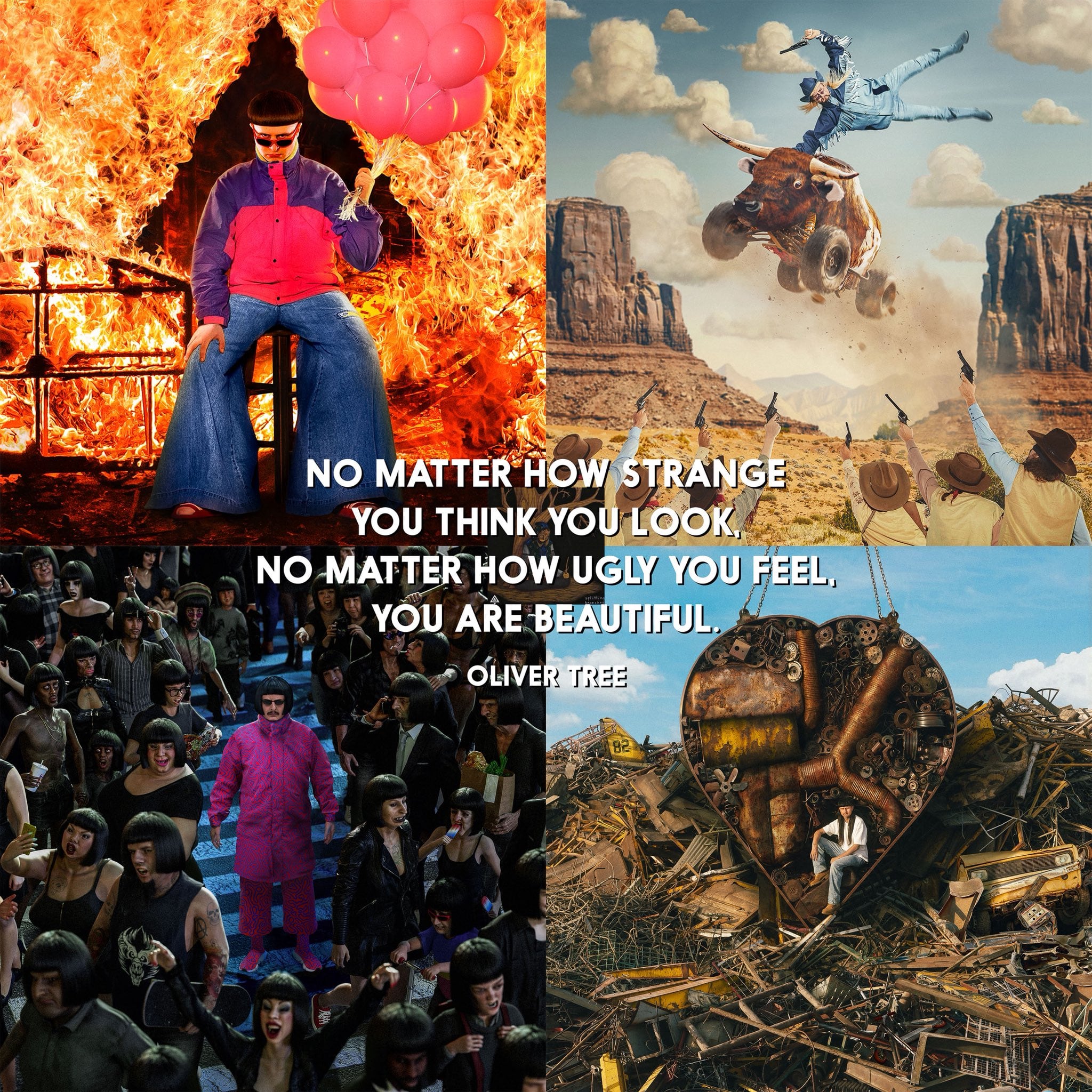 Frase de Oliver Tree.