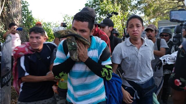 Caravana migrante en México