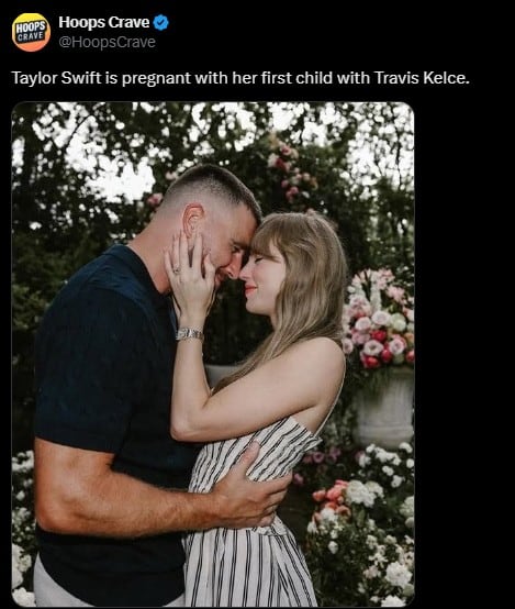 El rumor de embarazo de Taylor Swift y Travis Kelce que se volvió viral