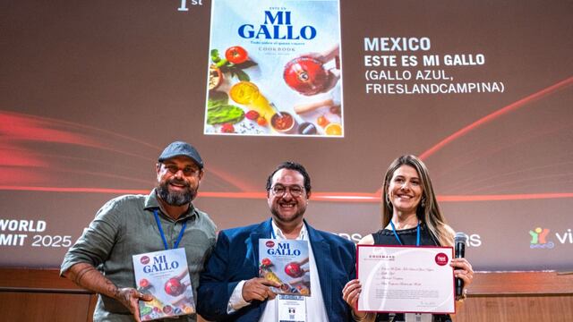 El Gallo Azul gana doble oro en Gourmand World Cookbook Awards 2025