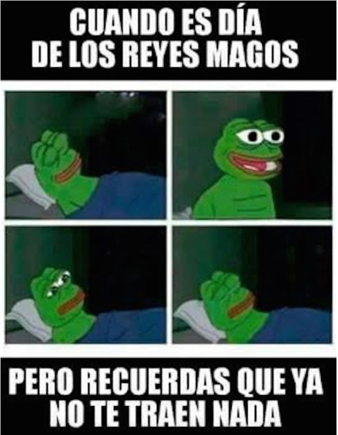 Meme de los Reyes Magos