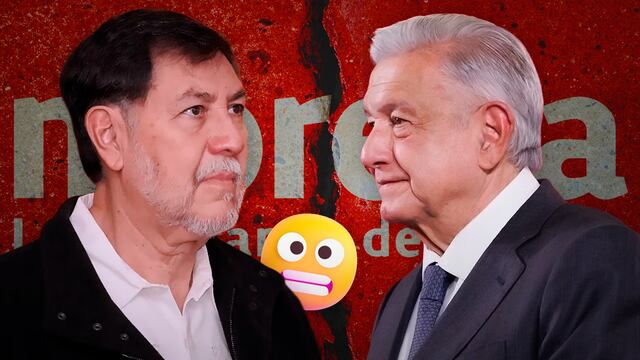 Gerardo Fernández Noroña y Andrés Manuel López Obrador