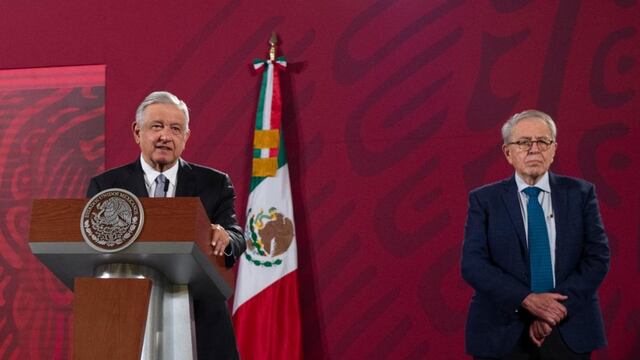 AMLO y Jorge Alcocer