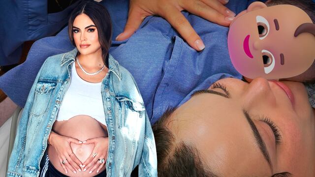 Ximena Navarrete ya dio a luz a su tercer bebé