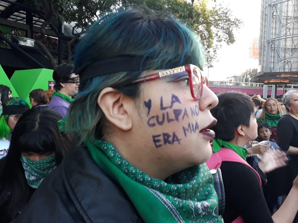 Protesta "Un violador en tu camino".