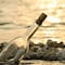 FOTO: Encuentran botella en el mar de Baja California Sur con triste mensaje de un padre a su hijo