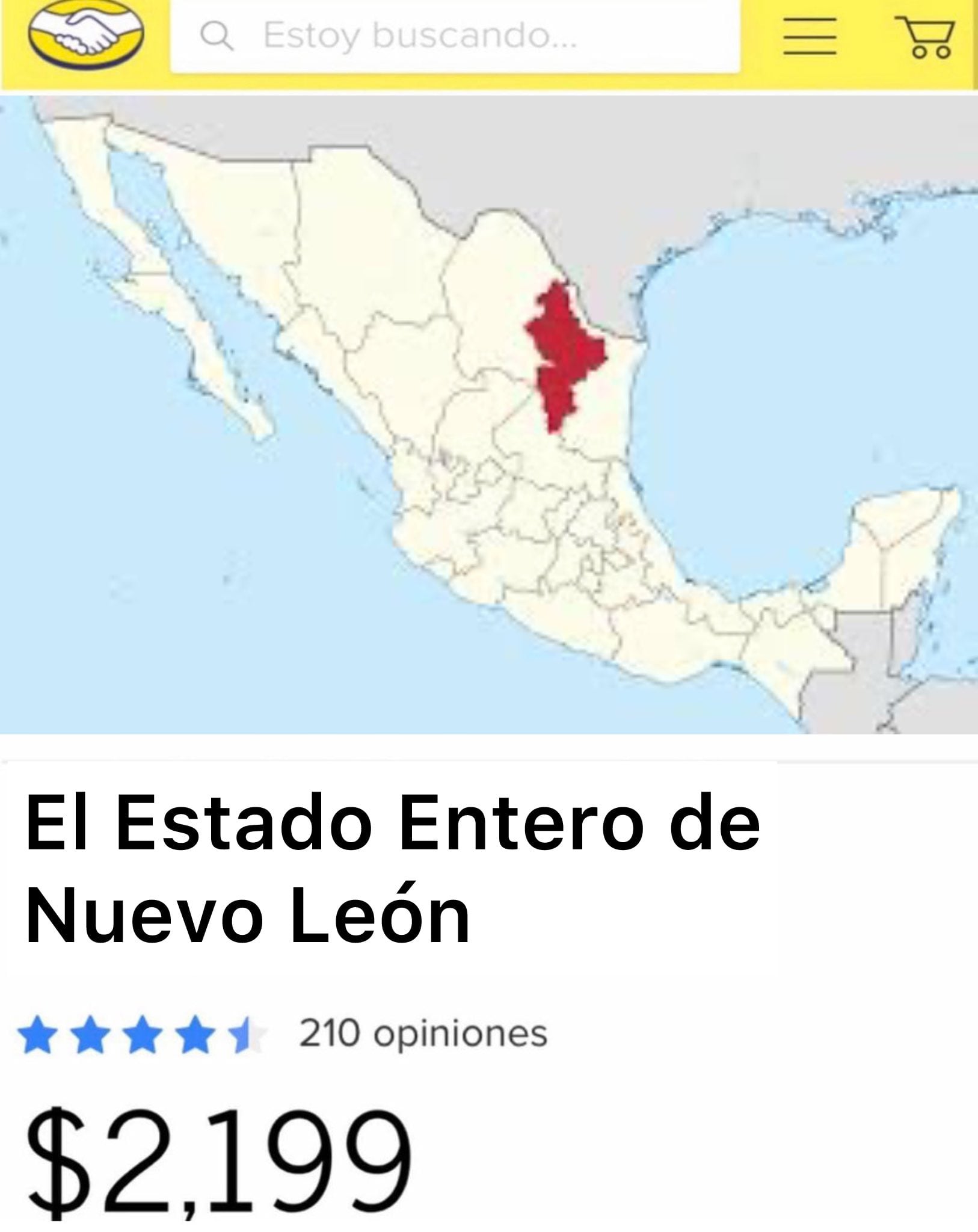 Venta de Nuevo León en Mercado Libre