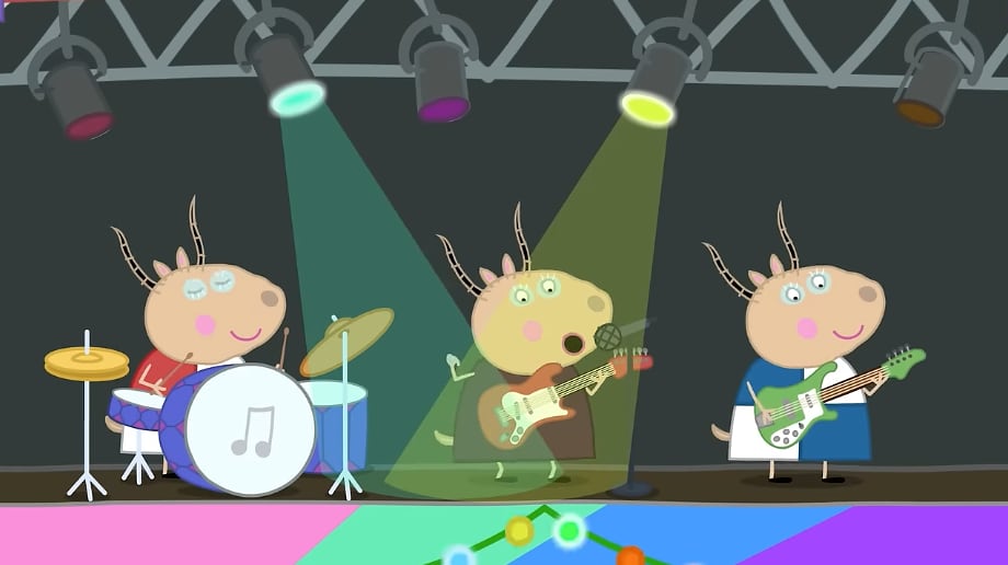 Peppa Pig por el Día Mundial de Elvis Presley