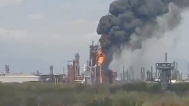 Incendio en refinería de Cadereyta, Nuevo León