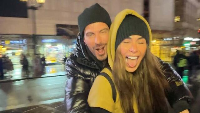 Galilea Montijo e Isaac Moreno