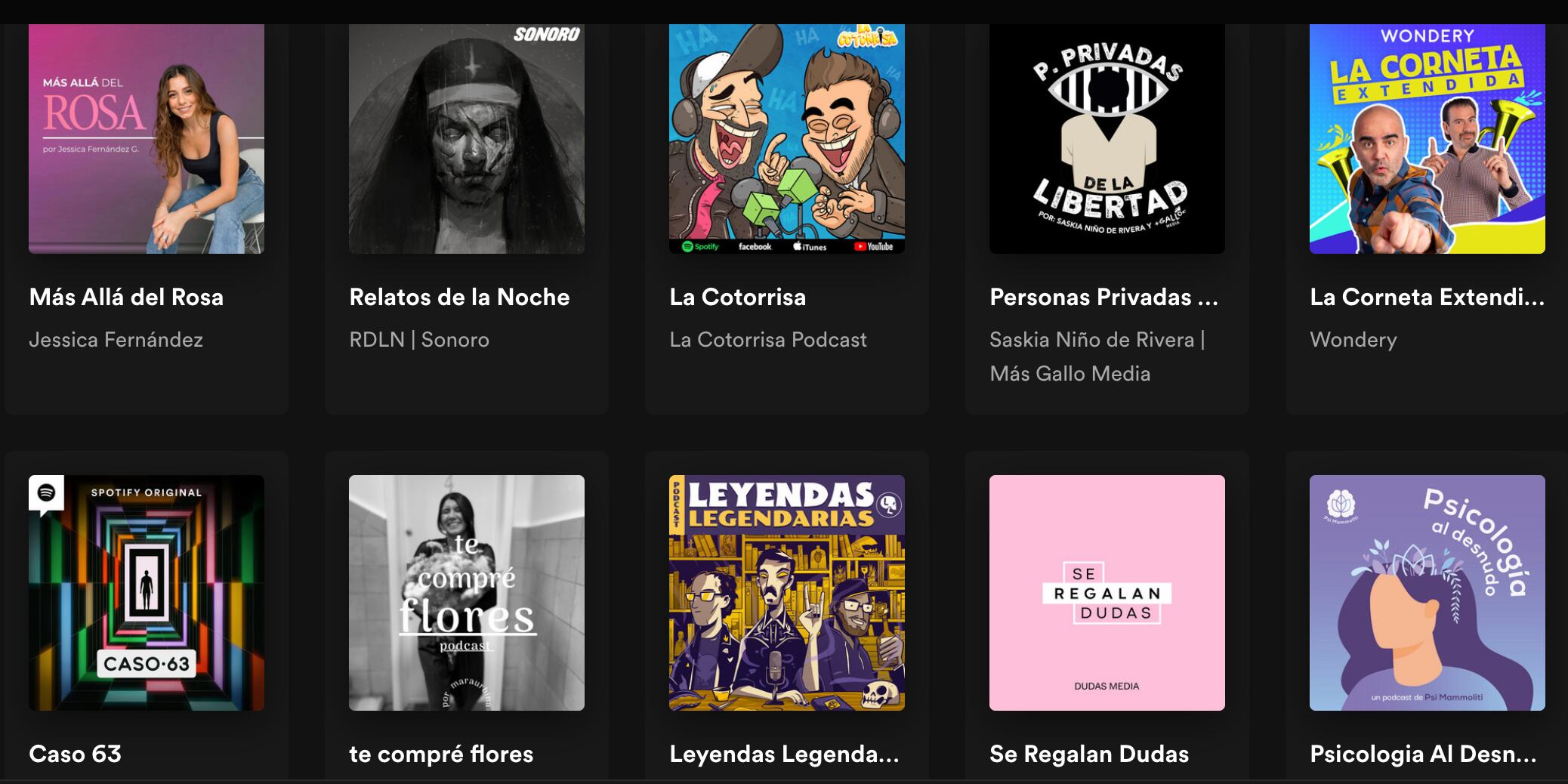 Caso 63 está entre los podcast de Spotify más escuchados en México