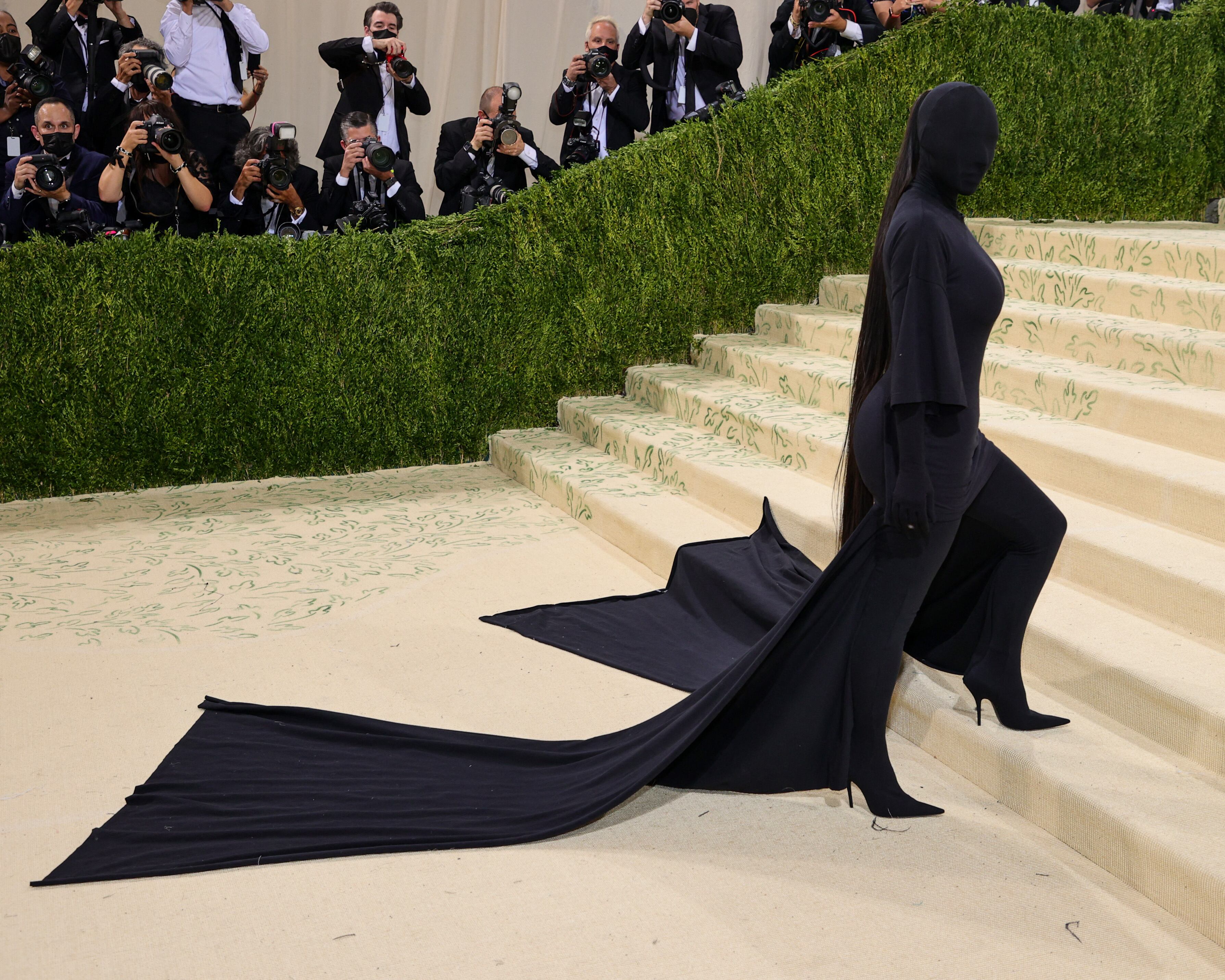 Kim Kardashian en la Met Gala 2021