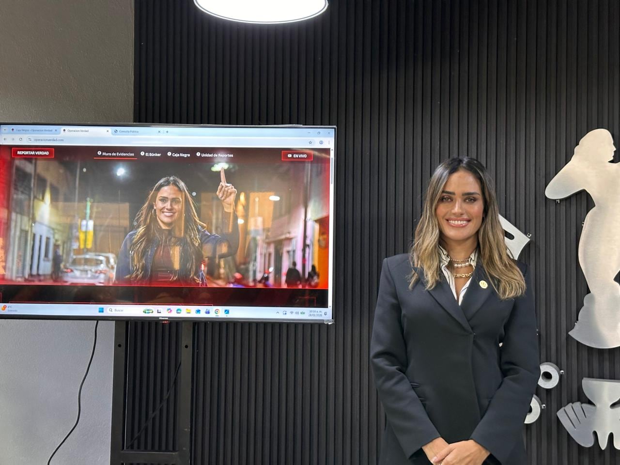 Alessandra Rojo de la Vega lanza Operación Verdad contra fake news