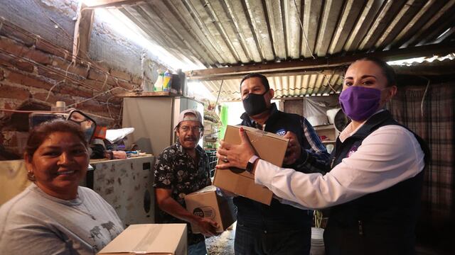 Más de 41 mil despensas entregadas.