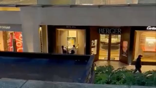 La joyería Berger de Antara Polanco ya había sido robada con marros en diciembre de 2017