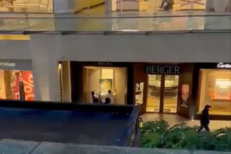 La joyería Berger de Antara Polanco ya había sido robada con marros en diciembre de 2017