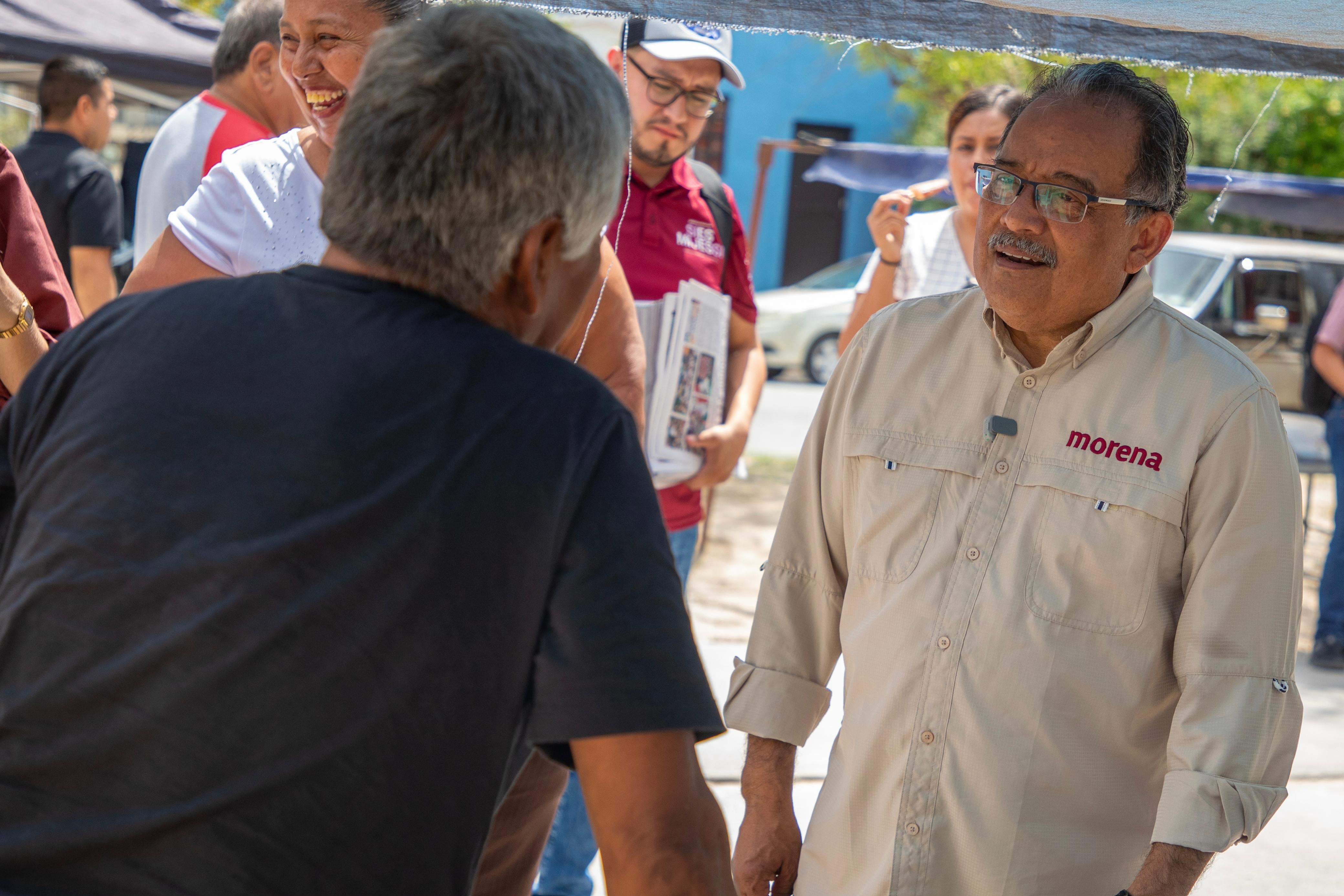 Andrés Mijes plantea impulsar la frontera norte de Nuevo León.