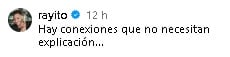 Ryan Hoffman dice que tiene conexión con Lis Vega.