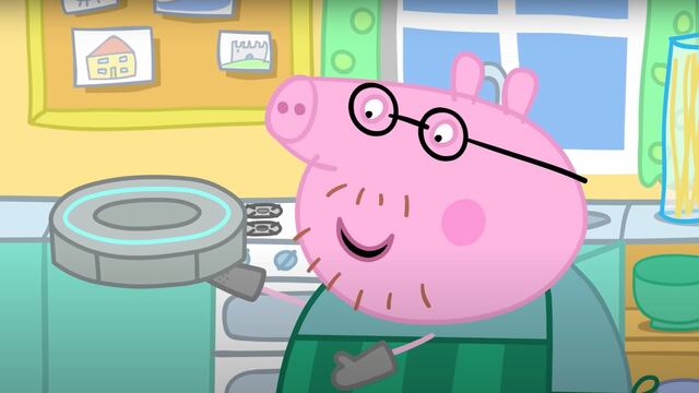 Capítulo completo en YouTube de Peppa Pig y la aspiradora Papá cerdito
