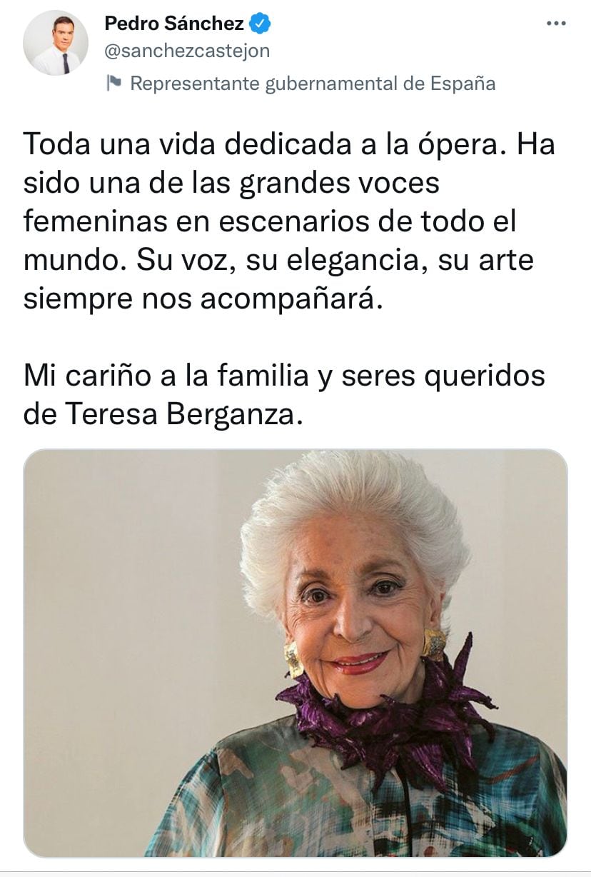 Tuit, Teresa Berganza