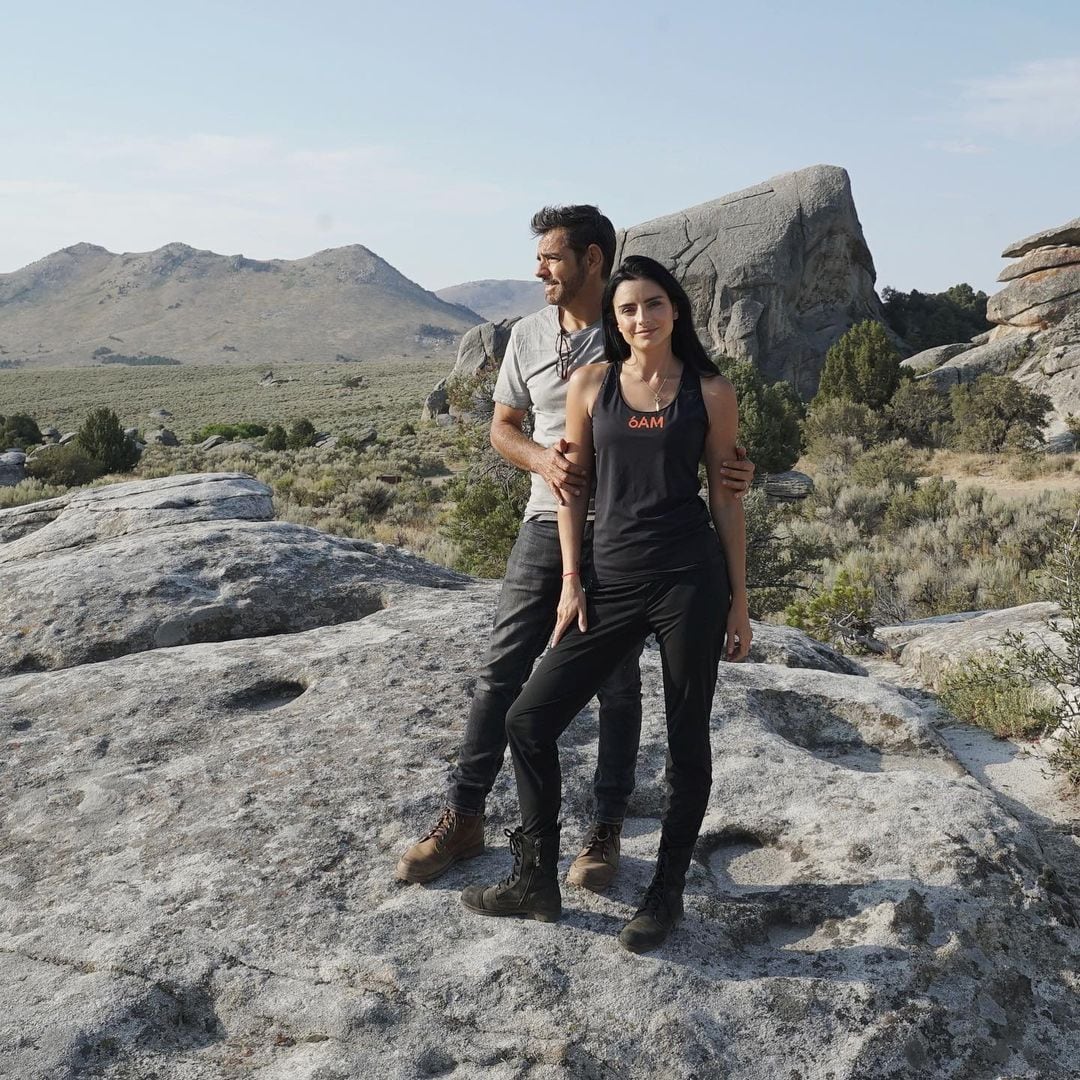 Eugenio Derbez y Aislinn Derbez