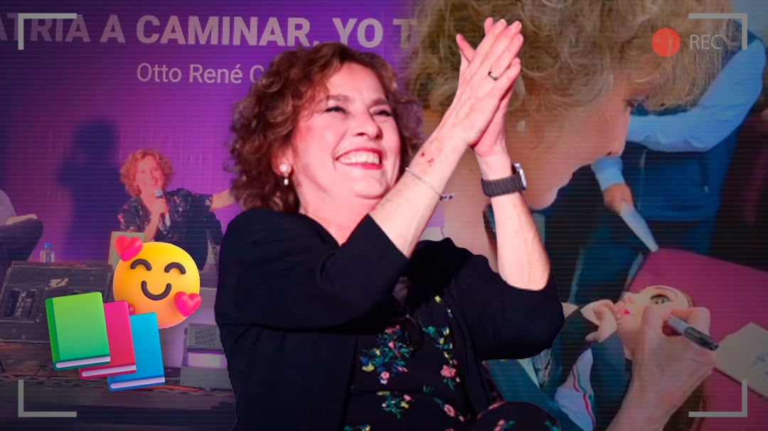 Beatriz Gutiérrez Müller comparte los momentos más emotivos de su presentación en la FIL del Zócalo