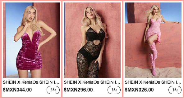 Shein x Kenia Os