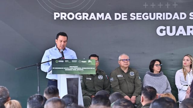 Gobierno de San Luis Potosí apoyará a familias de oficiales fallecidos.