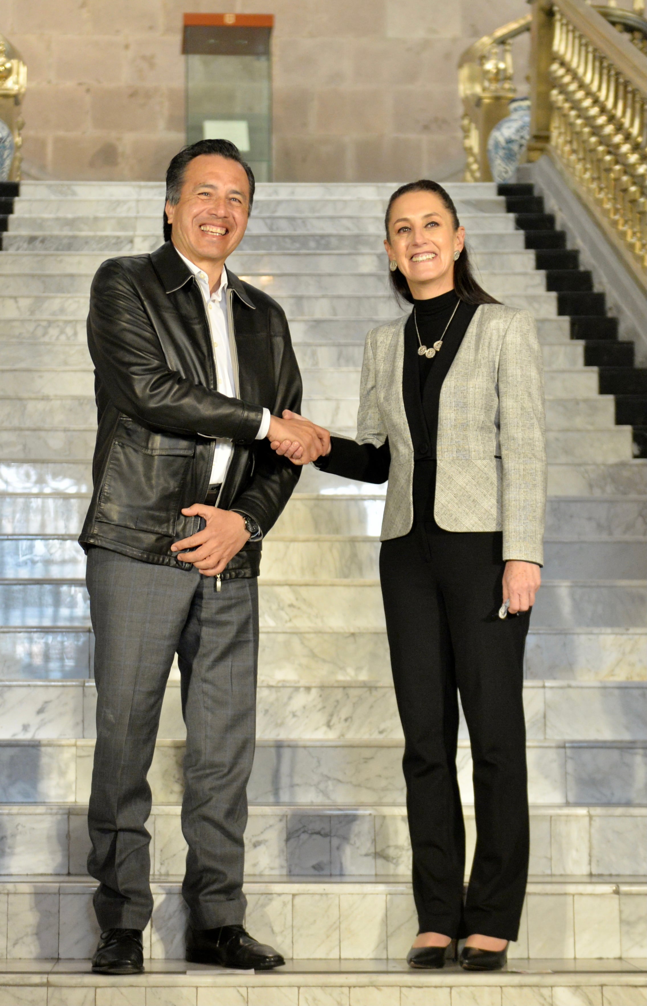 Claudia Sheinbaum y Cuitláhuac García