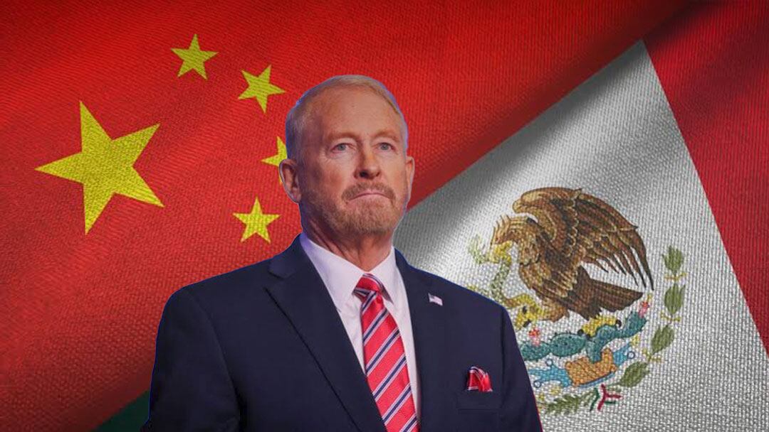 Ronald Johnson cuestiona a China por operar en México “tan cerca de Estados Unidos”