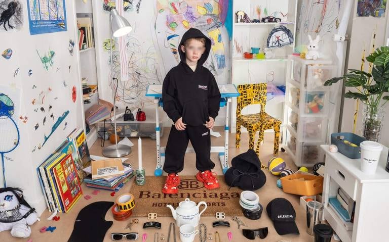 Campaña eliminada de Balenciaga