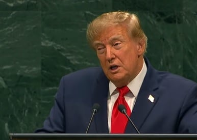 Donald Trump, presidente de Estados Unidos.