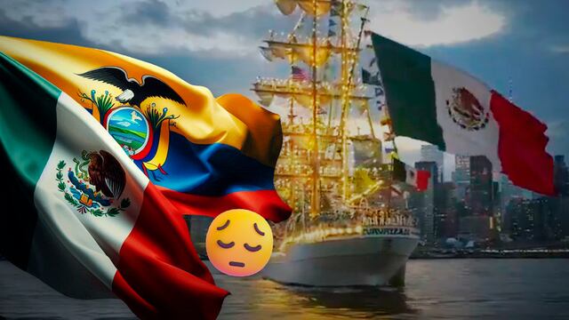Habrá mala relación pero Ecuador expresó a México sus condolencias por el Buque Escuela Cuauhtémoc